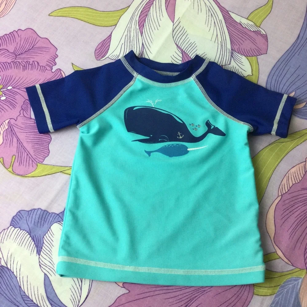 Like New 3 Pz Baby Boy Swim Tee & shorts